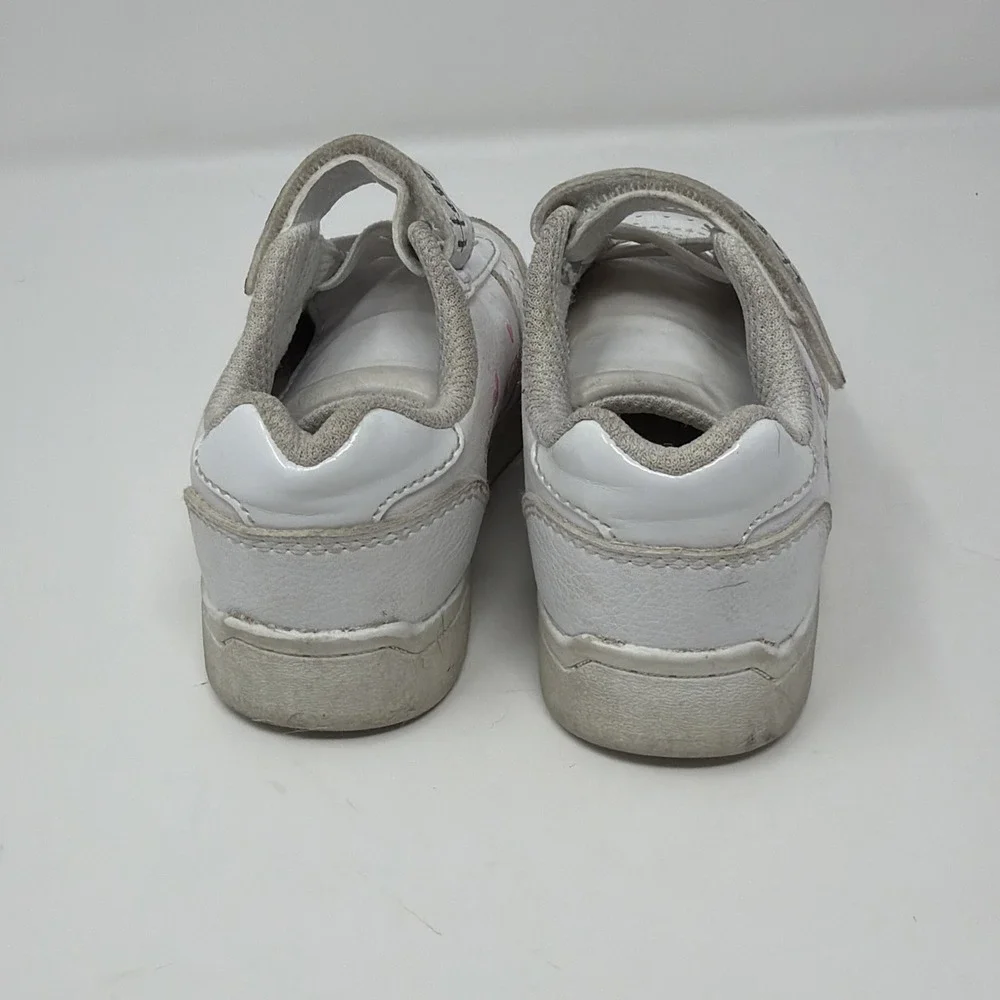 Hello Kitty White Slip On Toddler Tennis Shoes Sz 7 Pastel Cutesy
